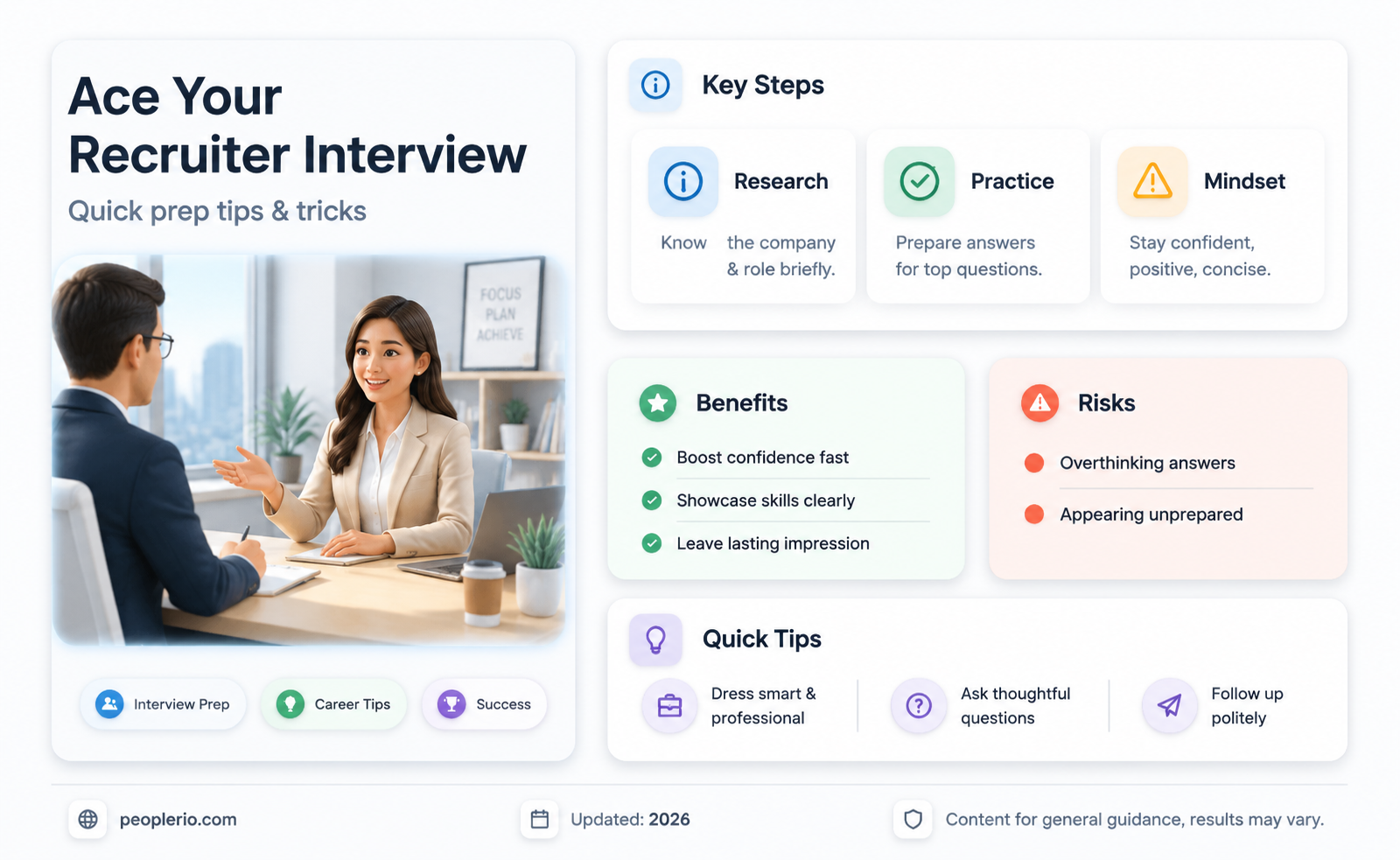 how to prep for a recruiter interview
