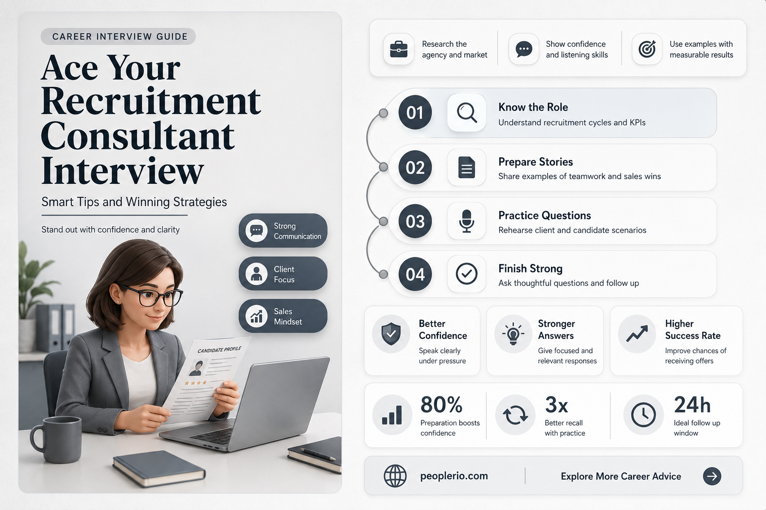 how to succeed in a recruitment consultant interview