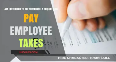 Understanding Electronic Tax Payment Requirements for Employees