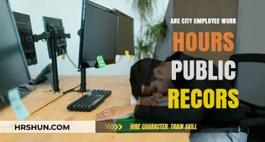 City Employee Work Hours: Public Records or Private Information?