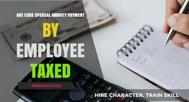 Understanding the Tax Implications of CSRS Spousal Annuity Payments