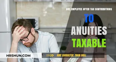 Decoding Tax Implications: Employee After-Tax Contributions to Annuities