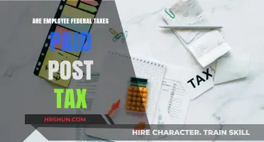 Decoding Employee Federal Taxes: Pre-Tax vs. Post-Tax Explained