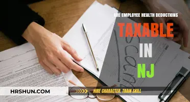 Understanding NJ Tax Laws: Are Employee Health Deductions Taxable?