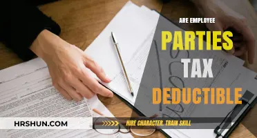 Unlocking the Secrets: Are Employee Parties Tax Deductible?