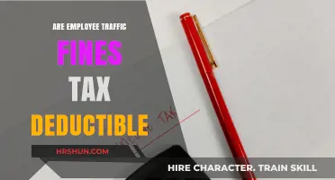 Navigating Tax Deductions: Can Employee Traffic Fines Qualify?