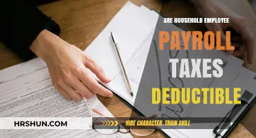 Navigating Tax Deductions for Household Employee Payroll: A Comprehensive Guide
