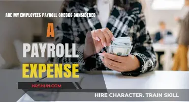 Understanding Payroll Expenses: Do Employee Checks Count?
