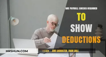 Understanding Payroll Checks: Are Deductions Mandatory?