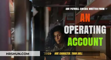 Understanding Payroll: Operating Accounts and Check Writing