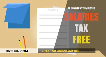 Exploring the Tax Implications of University Employee Salaries