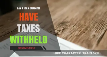 Tax Withholding for 1099 Employees: What You Need to Know