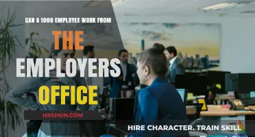 Exploring the Flexibility: Can 1099 Employees Work from the Employer's Office?