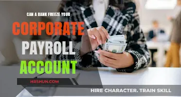 Understanding Bank Holds: Can Your Corporate Payroll Account Be Frozen?