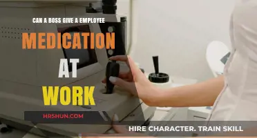 Is It Legal for Employers to Provide Medication to Employees at Work?