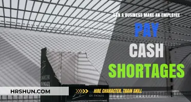 Cash Shortages: Can Businesses Legally Make Employees Pay?