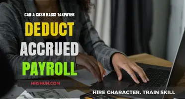 Exploring Payroll Deductions for Cash Basis Taxpayers: A Comprehensive Guide