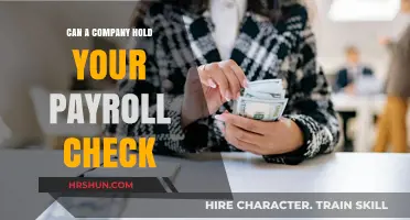 Understanding Payroll Holds: What Companies Can and Can't Do