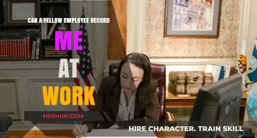 Can a Coworker Record Me at Work? Know Your Rights