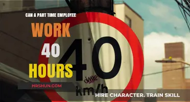 Exploring the Limits: Can Part-Time Employees Work 40 Hours?