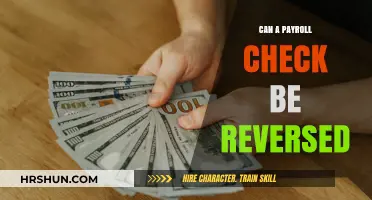 Reversing Payroll Checks: What You Need to Know