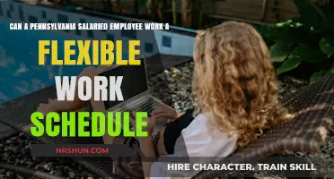 Exploring Flexible Work Schedules for Salaried Employees in Pennsylvania