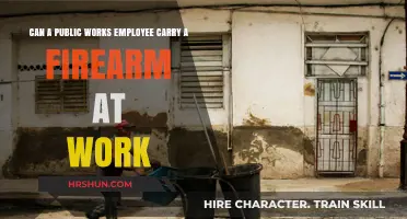 Armed on the Job: Public Works Employees and Firearm Policies