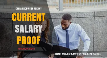 Salary Disclosure: What Recruiters Can and Can't Ask