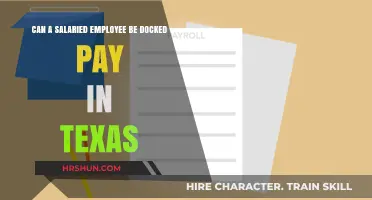 Understanding Pay Deductions for Salaried Employees in Texas