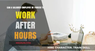 Mandatory Overtime: Can Salaried Employees Be Forced to Work After Hours?