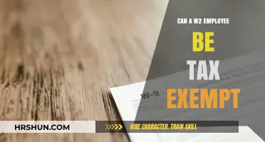Exploring Tax Exemption Status for W-2 Employees: A Comprehensive Guide