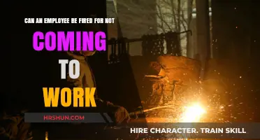 Understanding Employment Rights: Can an Employee Be Fired for Not Coming to Work?