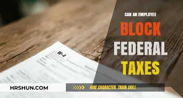 Can Employees Legally Block Federal Tax Withholdings?