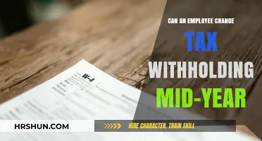 Navigating Mid-Year Tax Withholding Changes: A Guide for Employees