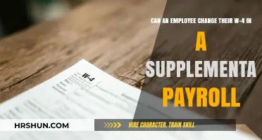 Navigating W-4 Changes in Supplemental Payroll: What Employees Need to Know