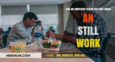 Lunch Break Dilemmas: Can Employees Clock Out and Still Work?