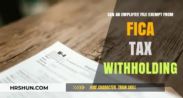 Understanding FICA Tax Withholding Exemptions for Employees