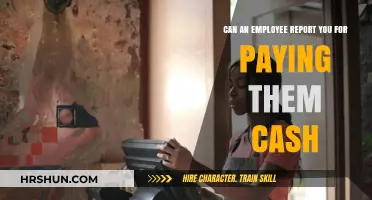 Cash Payments to Employees: Legal Implications and Reporting Risks