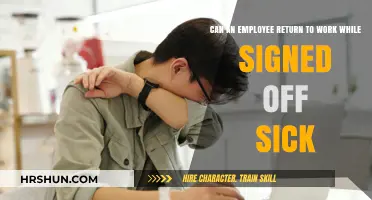 Navigating the Complexities of Returning to Work While Signed Off Sick