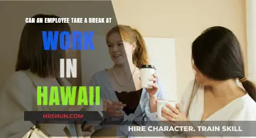 Understanding Hawaii's Labor Laws: Employee Breaks and Rights