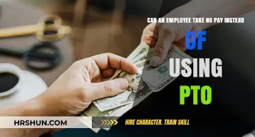 Exploring the Option: Can Employees Choose No Pay Over PTO?