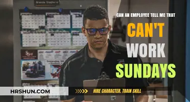 Employee Scheduling Rights: Can They Refuse Sunday Shifts?
