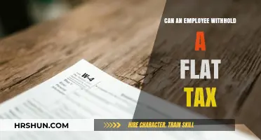Understanding Flat Tax Withholding: Rights and Obligations of Employees