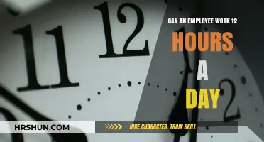 Exploring the Limits: Can Employees Work 12-Hour Days?