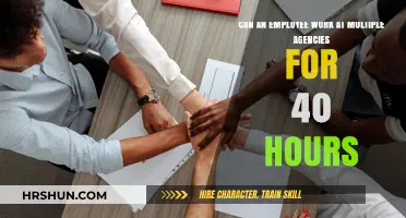Balancing Act: Can an Employee Work at Multiple Agencies for 40 Hours?