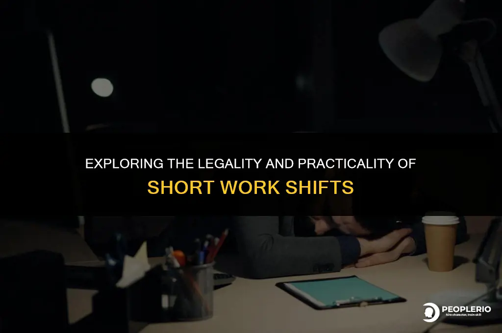can an employee work less than 2 hours