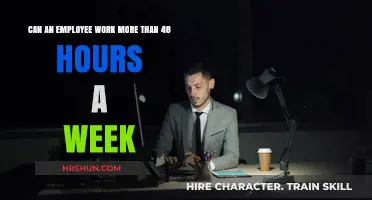 Exploring the Limits: Can Employees Work Beyond 48 Hours a Week?
