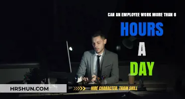 Exploring the Limits: Can Employees Work Beyond 8 Hours a Day?