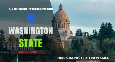 Autonomy at Work: Unsupervised Employment in Washington State