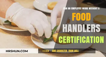 Exploring the Legalities: Working Without a Food Handler's Certification